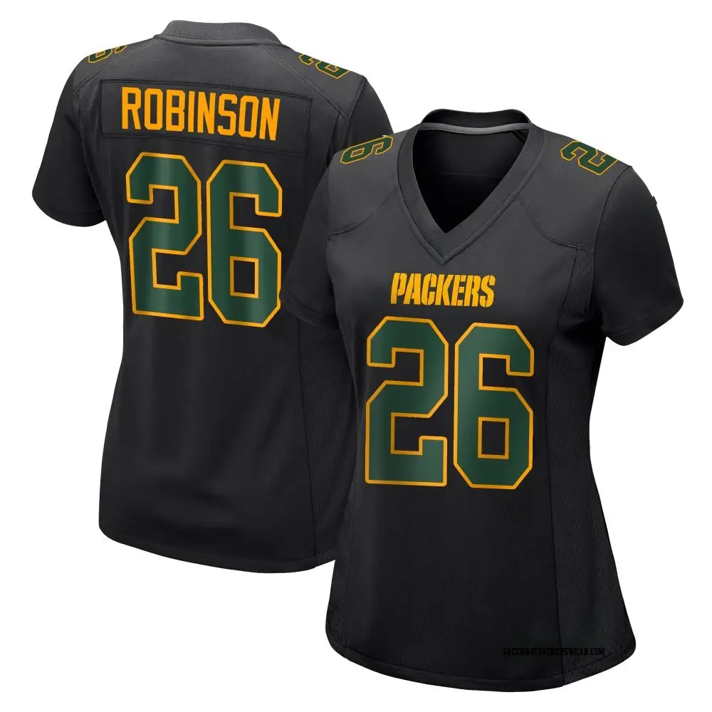 Game Navy Men's Micah Robinson Green Bay Packers Alternate