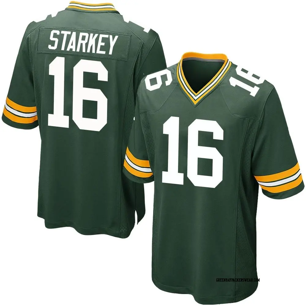 Game Green Men's Rory Starkey Green Bay Packers Team Color Jersey