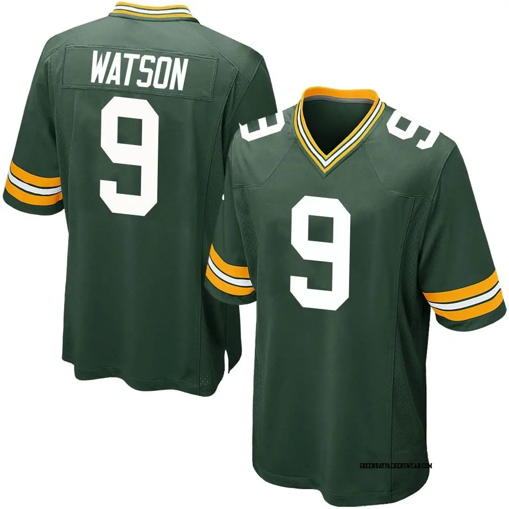 Game Green Youth Christian Watson Green Bay Packers Team Color Jersey