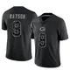 Limited Black Men's Christian Watson Green Bay Packers Reflective Jersey