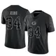 Limited Black Youth Kalen King Green Bay Packers Reflective Jersey