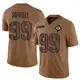 Limited Brown Men's Barryn Sorrell Green Bay Packers 2023 Salute To Service Jersey